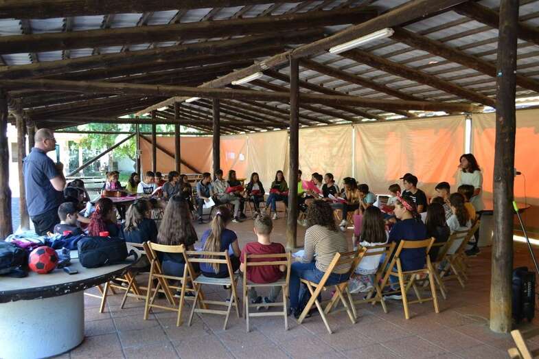 Los adolescentes compartieron tres jornadas de convivencia en Telde (Foto TA)